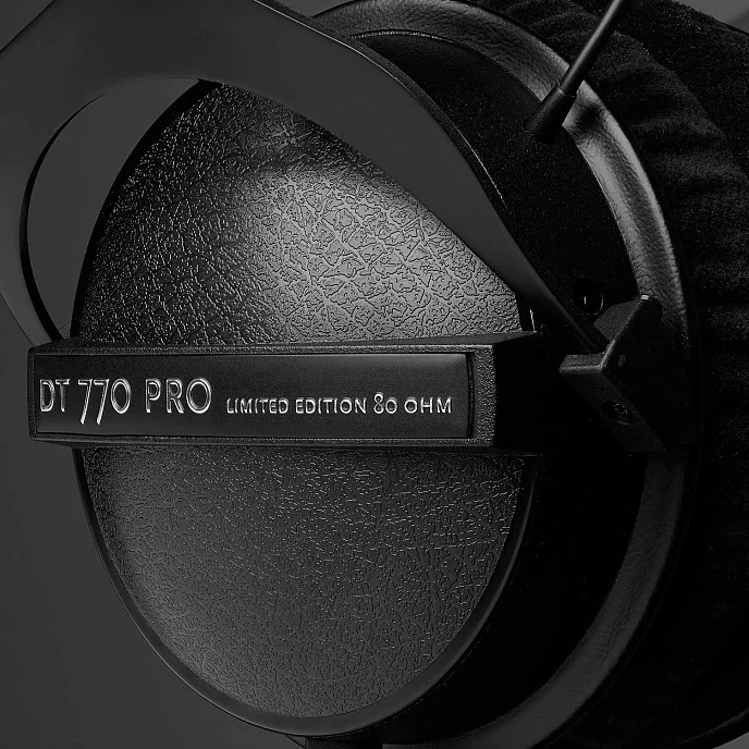 Наушники мониторные Beyerdynamic DT 770 PRO Black Limited Edition / 80 Ohm - рис.4