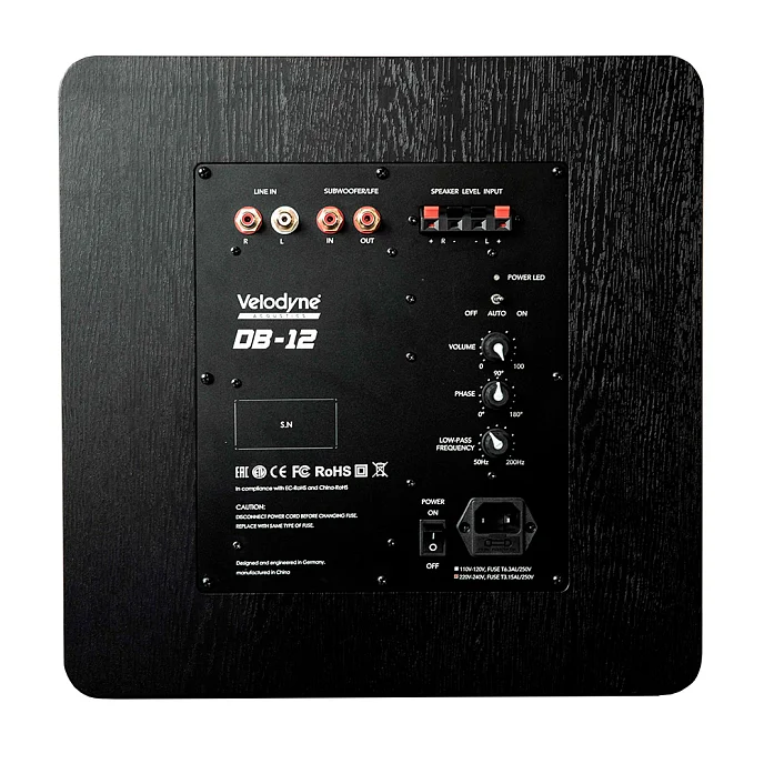 Сабвуфер Velodyne DB-12 - рис.4