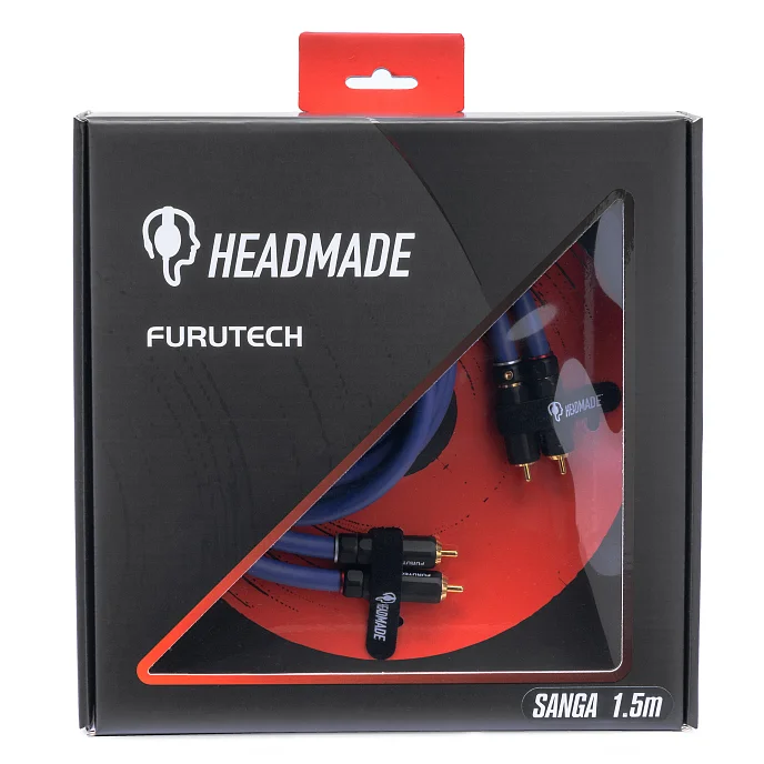 Кабель HeadMade Sanga by Furutech 2RCA - 2RCA 1.5m - рис.1