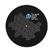 Мат для проигрывателей винила Dr.Head SlipMat The World Sounds Better With You, Black - рис.0