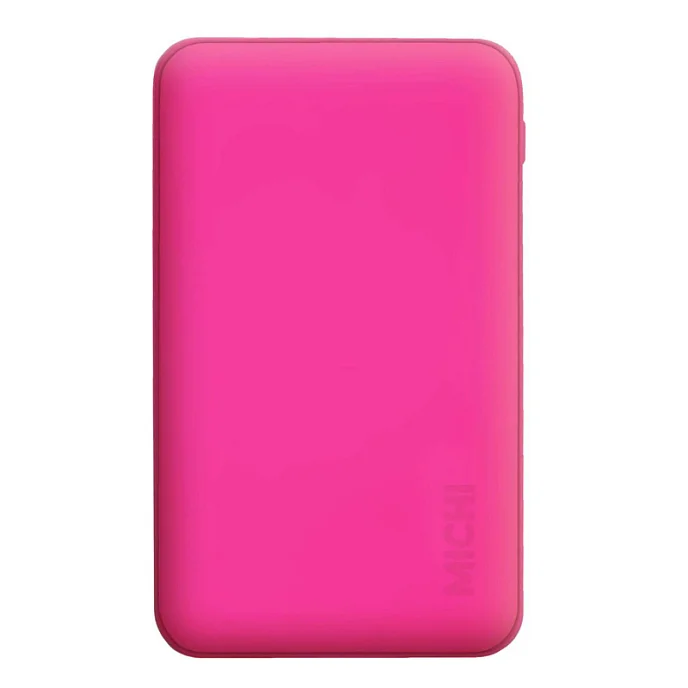 Внешний аккумулятор Michi 6000 mAh Pink - рис.0