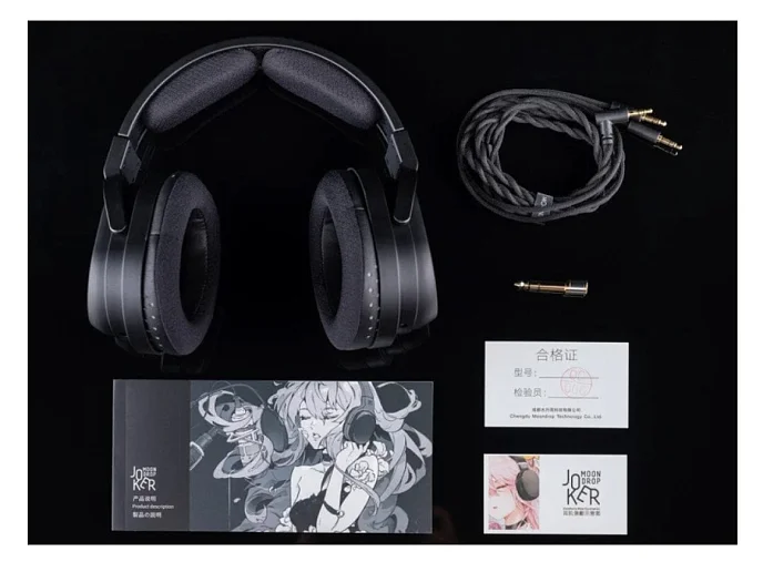 Наушники полноразмерные MoonDrop Joker Black - рис.3