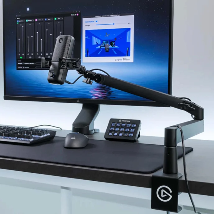 Стойка для микрофона Elgato Wave Mic Arm LP Black - рис.13