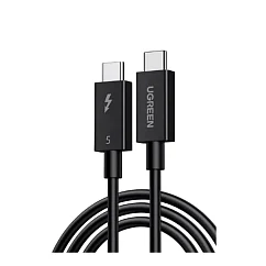 Кабель UGREEN L703 ThunderboltTM 5 Black 1m
