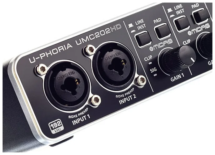 Аудиоинтерфейс BEHRINGER UMC202HD - рис.7
