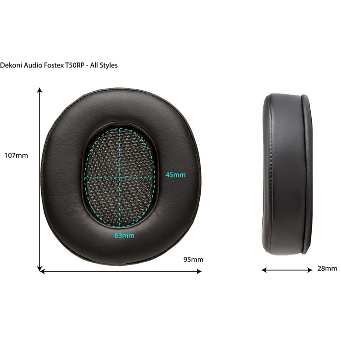 Амбушюры Dekoni Audio Elite Sheepskin Ear Pad Set for Fostex T50RP - рис.1
