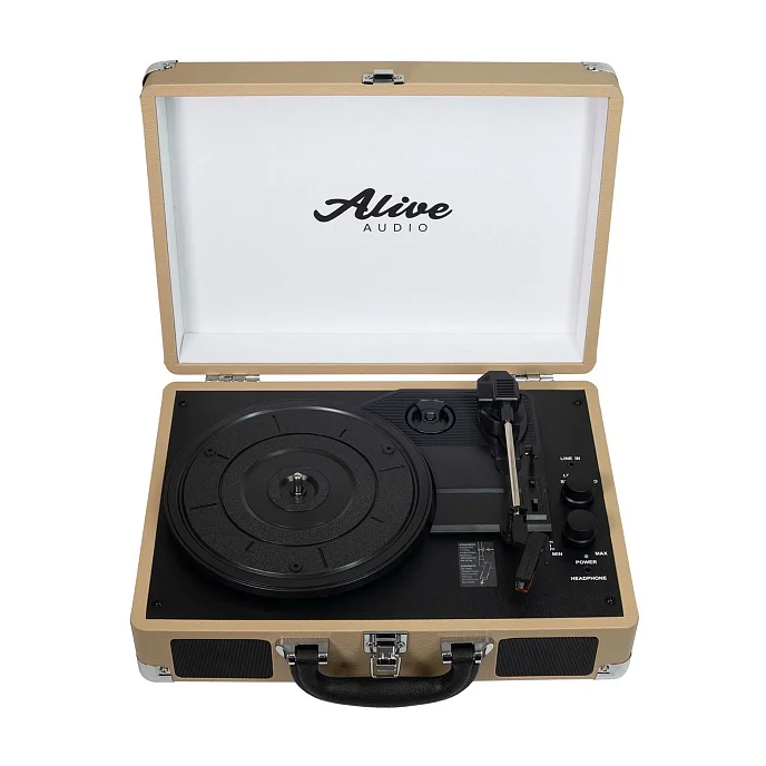 Проигрыватель винила Alive Audio GLAM Latte - рис.2