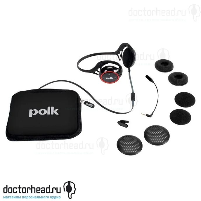 Наушники Polk Audio UltraFit 2000 Black Red - рис.5