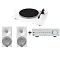 Auris Blues White + Quad Vena II Silver + Amphion Helium510 White