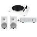 Комплект Auris Blues White + Quad Vena II Silver + Amphion Helium510 White - рис.0