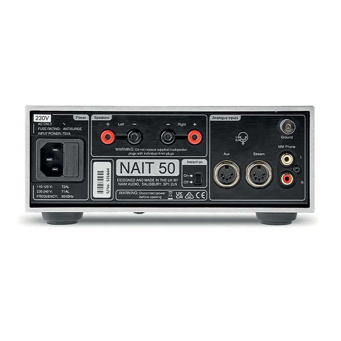 Интегральный усилитель Naim NAIT 50 Black - рис.2