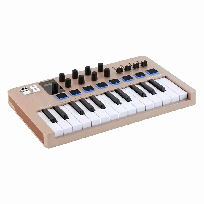 MIDI-клавиатура Arturia MiniLAB 3 Champagne - рис.2