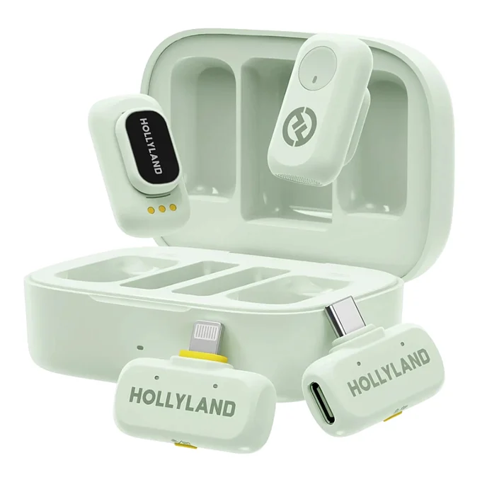 Радиосистема Hollyland Lark A1 Combo Mint Green - рис.0