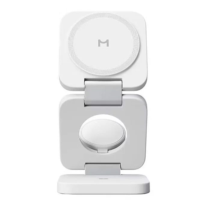 Беспроводная зарядка Magssory Flex 3in1 for Apple White - рис.4