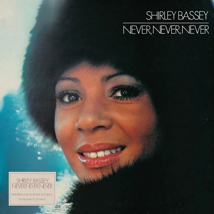 Виниловая пластинка Shirley Bassey - Never, Never, Never (Blue) LP - рис.0