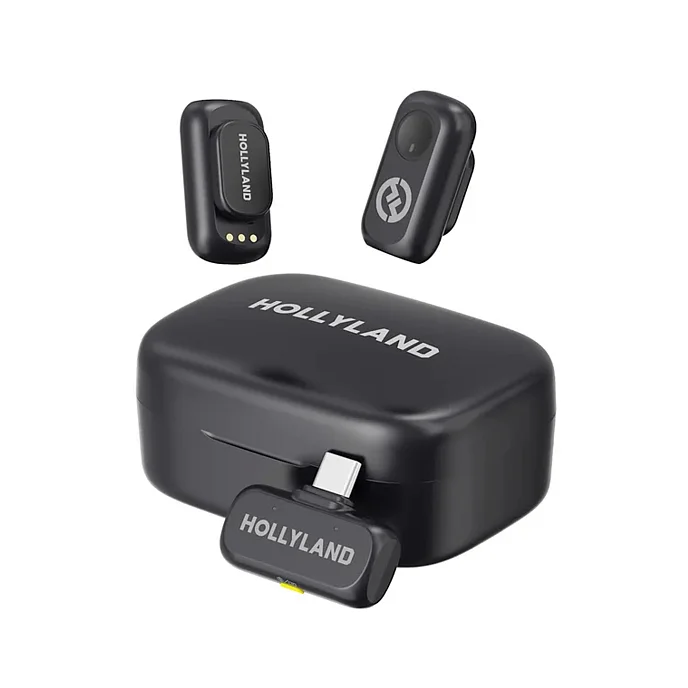 Микрофон беспроводной Hollyland Lark A1 Duo USB-C Space Gray - рис.0