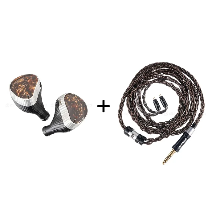 Комплект Noble Audio Sultan + Noble Audio Standard Cable with Interchangeable Termination 2Pin - рис.0
