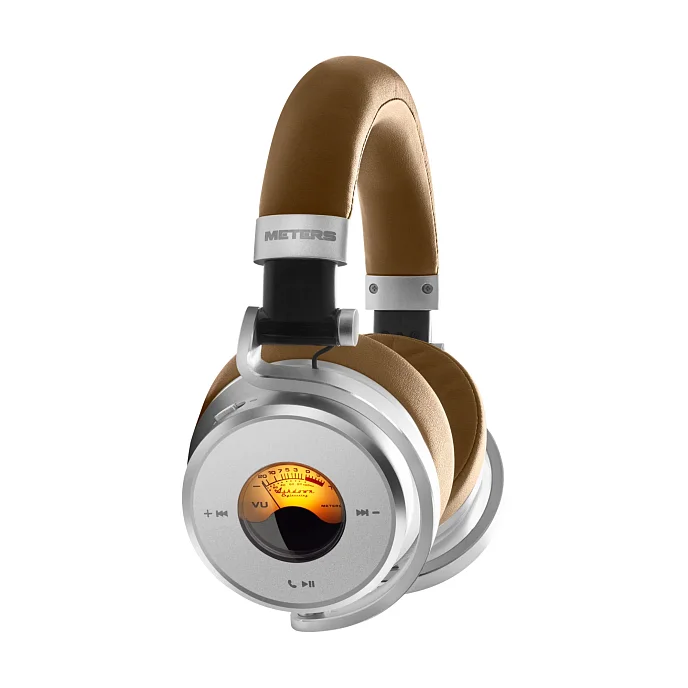 Беспроводные наушники Meters OV-1-B Connect Silver / Brown - рис.0