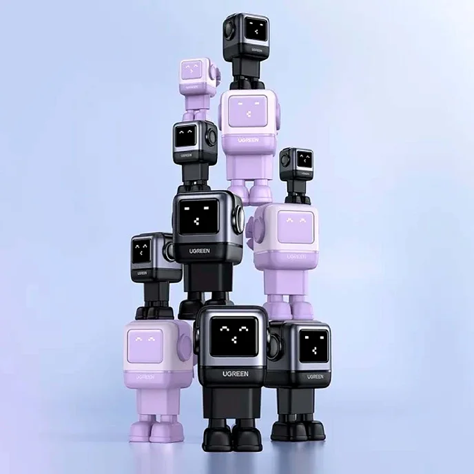 Зарядное устройство UGREEN CD361 Nexode RG 65W Robot GaN EU Purple - рис.4