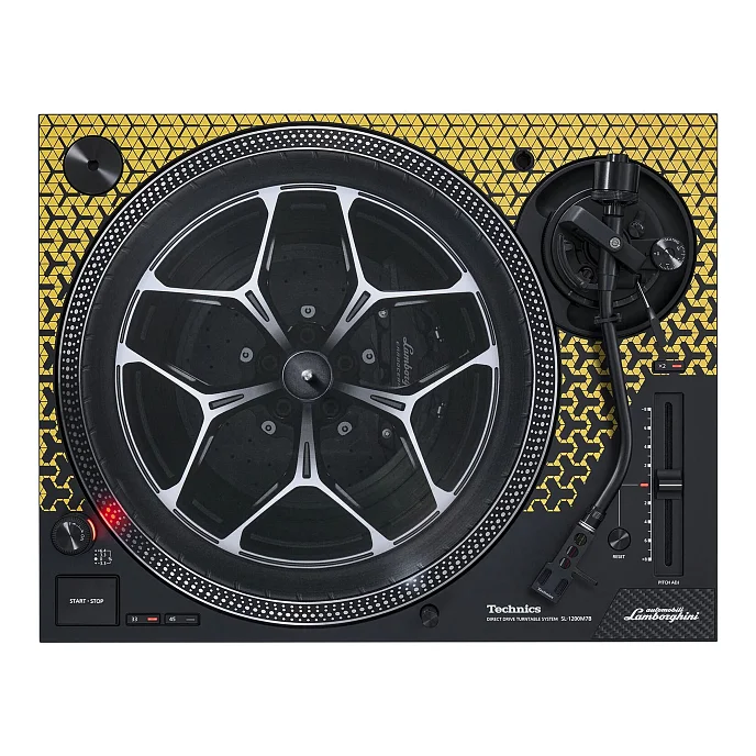 Проигрыватель винила Technics SL-1200M7PED Lamborghini Yellow - рис.2