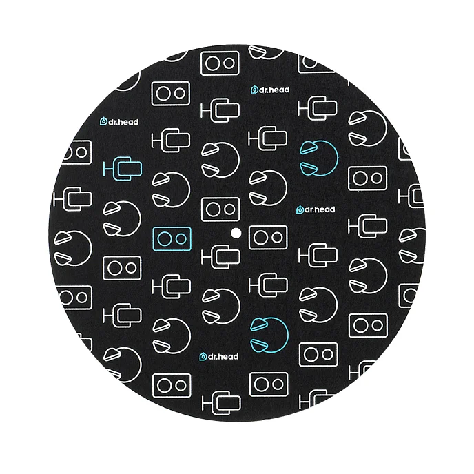 Мат для проигрывателей винила Dr.Head SlipMat Devices - рис.0