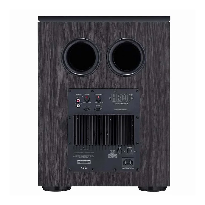 Сабвуфер HECO Aurora Sub 30A Ebony Black - рис.2