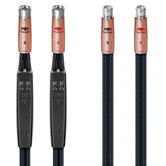 Кабель AudioQuest ThunderBird XLR - XLR 0.5 m - рис.1