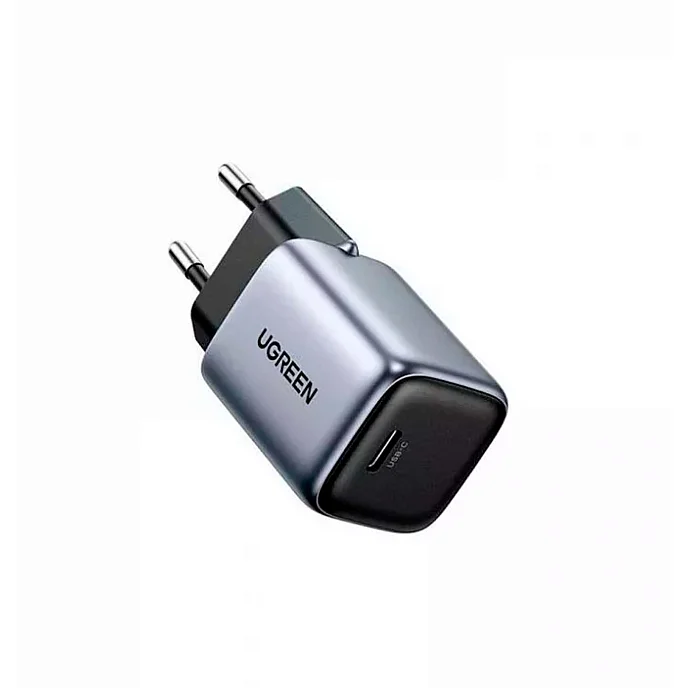 Сетевое зарядное устройство Ugreen CD319 30W USB-C PD GaN Grey - рис.2