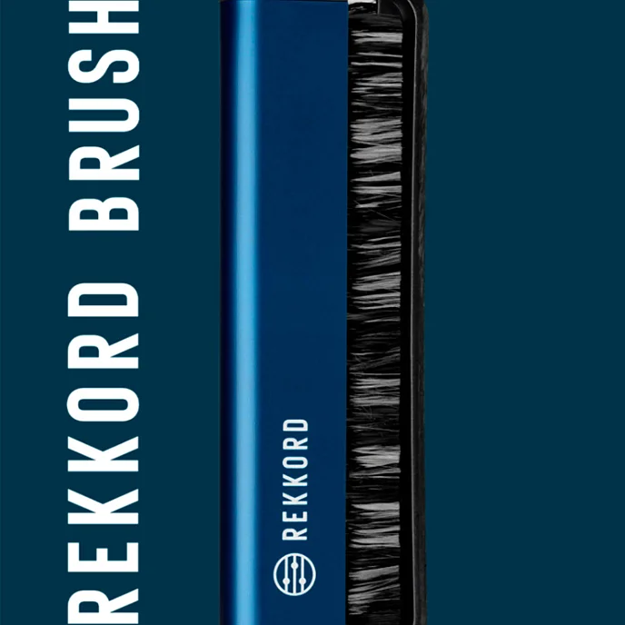 Щетка для винила Rekkord Audio Record Brush Blue - рис.2