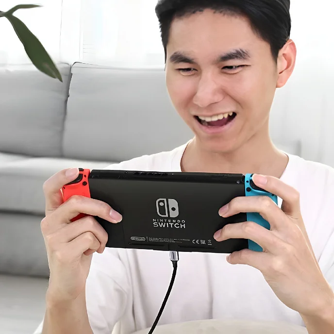 Кабель Ugreen US255 USB-C - USB-C Black/Grey 1m - рис.5