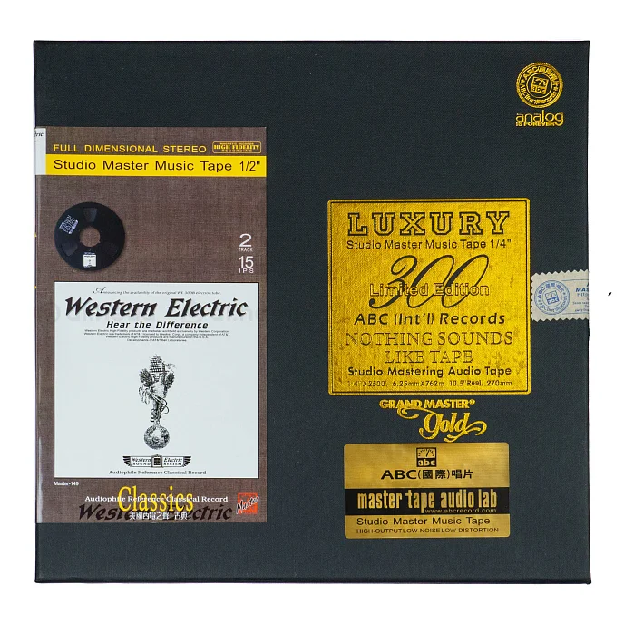Магнитная лента Western Electric Sound — Classics магнитная лента 38/2 - рис.0