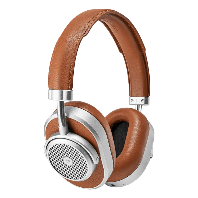Беспроводные наушники MASTER&DYNAMIC MW65 Silver Metal / Brown Leather - рис.0
