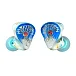 - рис.0 IEM наушники Kinera Idun 2 Golden White Blue - рис.0