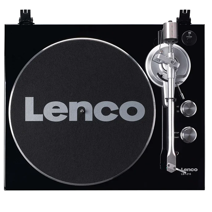 Проигрыватель винила Lenco LBT-215BK Piano Black - рис.0