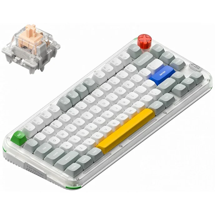 Клавиатура NuPhy Kick75 IO Blush Max Switch White - рис.0