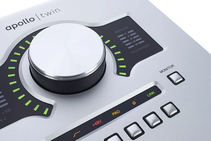 Аудиоинтерфейс Universal Audio APOLLO TWIN DUO silver - рис.7