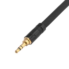 Кабель HeadMade Pro 2RCA - 3.5mm Black 1m