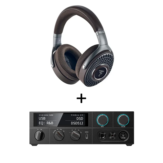 Комплект Focal Hadenys Brown + FiiO K15 Black - рис.0