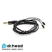 Кабель Labkable Silver Black MMCX - 4.4mm - рис.0