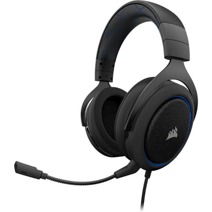 Игровая гарнитура Corsair Gaming HS50 Stereo Blue - рис.0