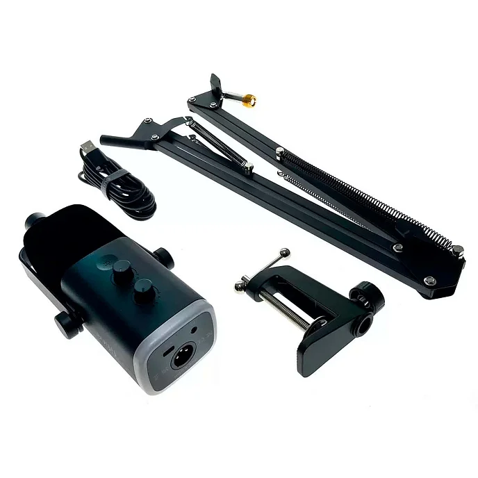 Микрофон для стриминга и игр Fifine AM8T Black - рис.2