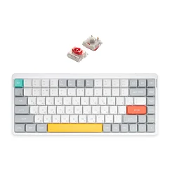 Клавиатура NuPhy Air75 V2 Red Switch Iconic White