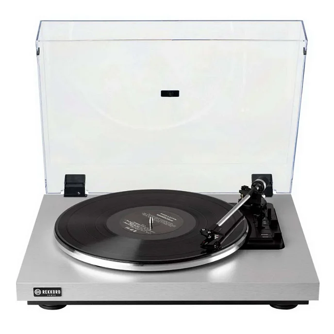 Проигрыватель винила Rekkord Audio F300 Silver OM10 - рис.0
