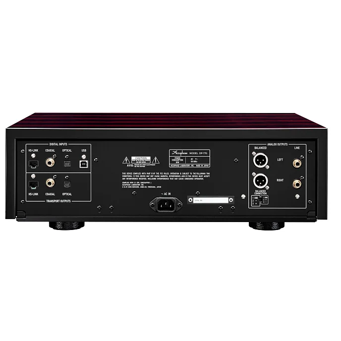 CD проигрыватель Accuphase DP-770 Gold - рис.1