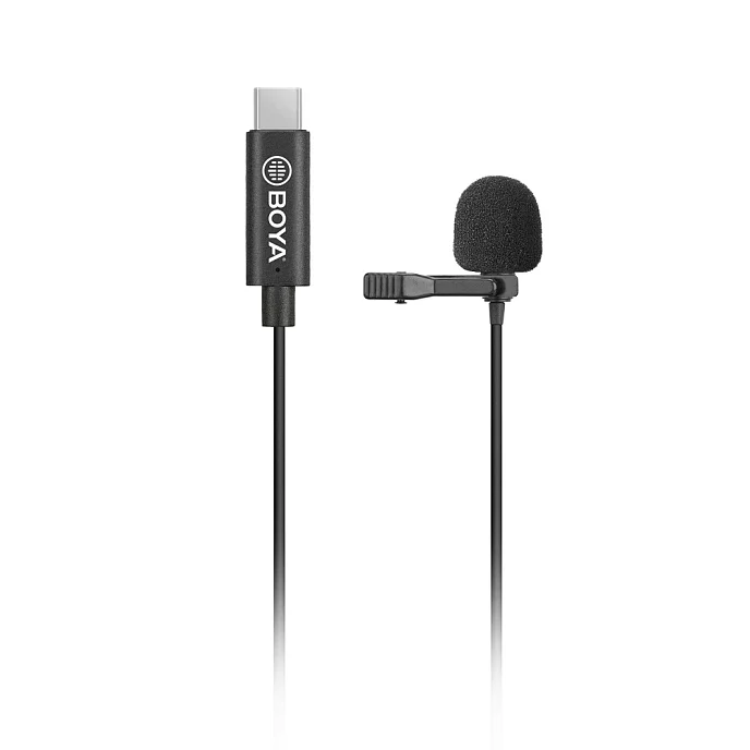 Микрофон-петличный BOYA BY-M3 USB Black - рис.0