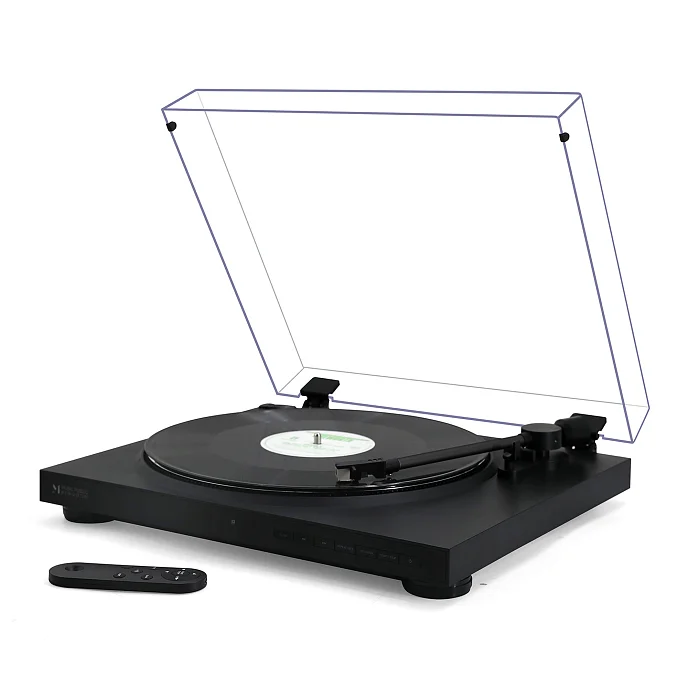 Проигрыватель винила Music Public Kingdom TT44ATA Black - рис.0