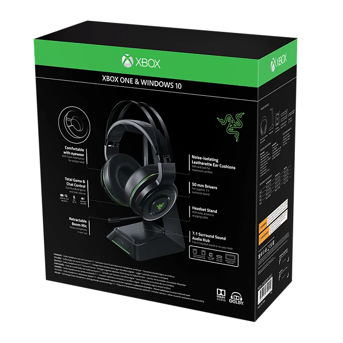 Игровая гарнитура Razer Thresher Ultimate for Xbox One - рис.16