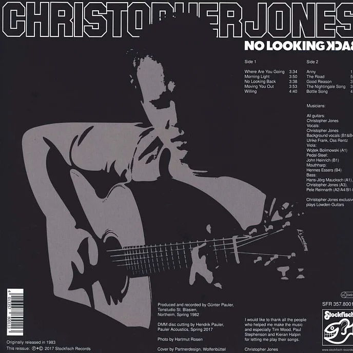 Пластинка Christopher Jones - No Looking Back 180g LP - рис.4