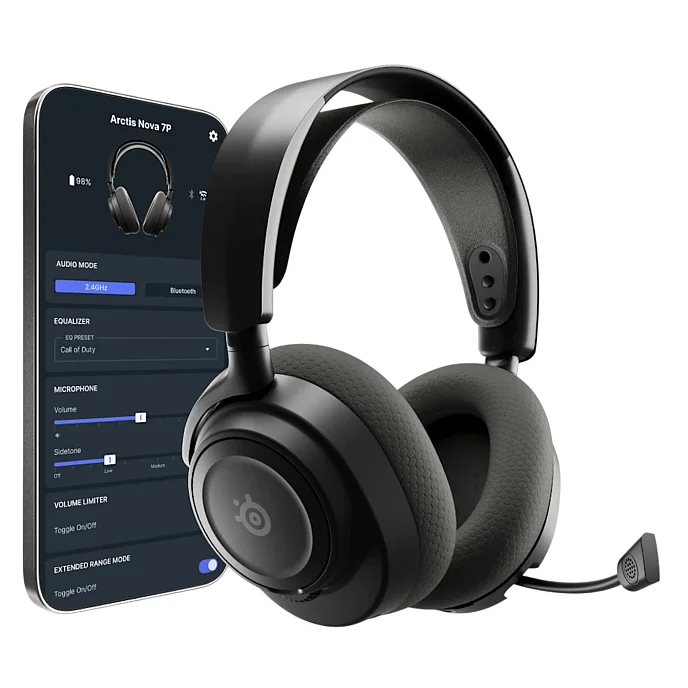 Игровая гарнитура SteelSeries Arctis Nova 7 Wireless Gen 2 Black - рис.3