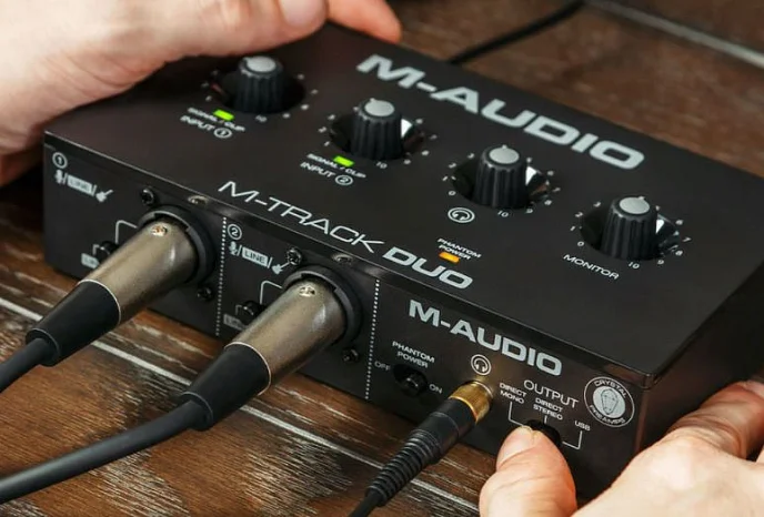 Аудиоинтерфейс M-Audio M-Track Duo - рис.5